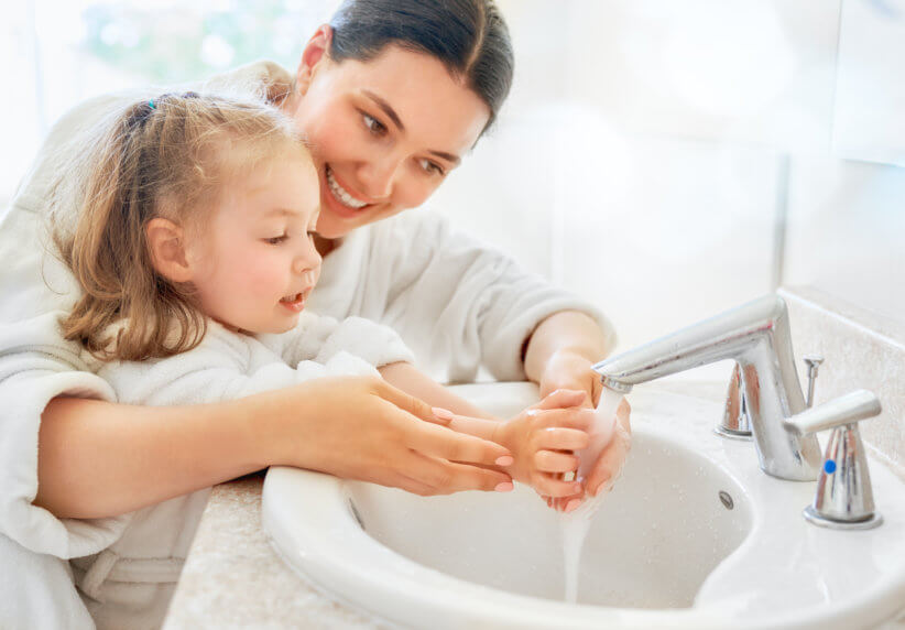 Washing hands Coronavirus