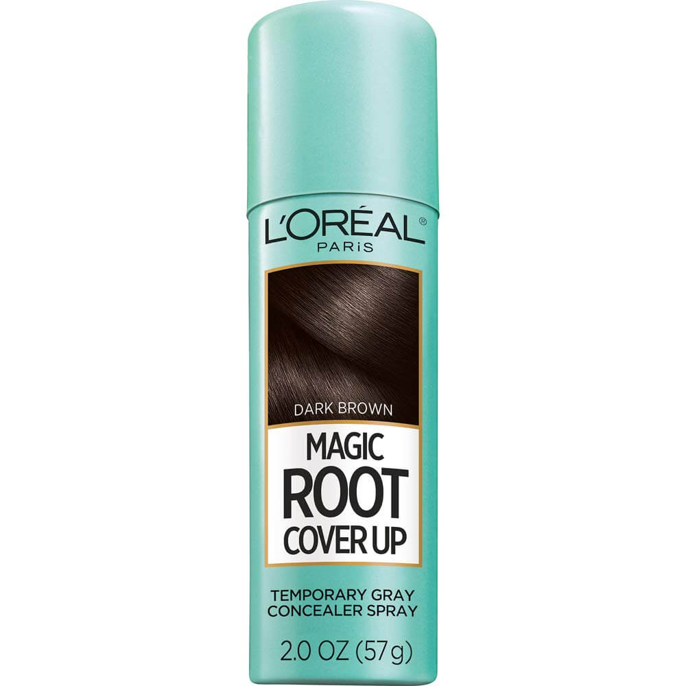 Best Kit for Temporary Hair Color:  L’Oreal Paris Magic Root Cover Up Gray Concealer Spray 