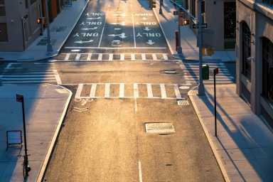 empty New York City streets