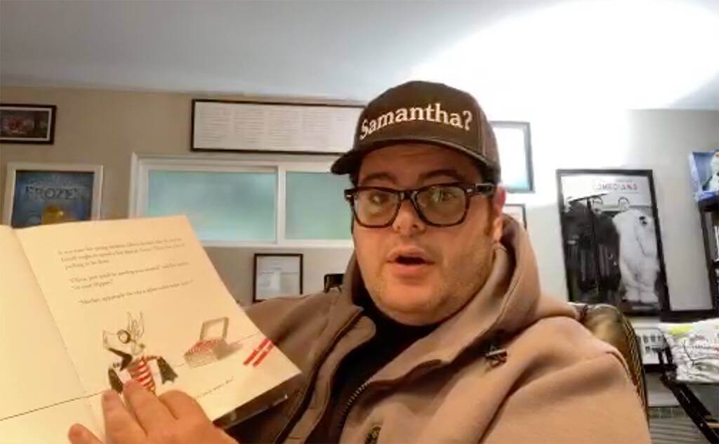  Listen to Josh Gad’s Story Readings on Twitter