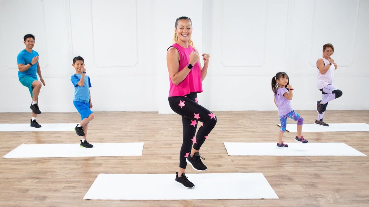 Popsugar Fitness: Family-Fun Cardio Workout