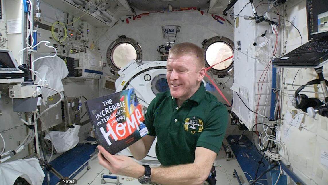 Listen to an Astronaut Read from Space