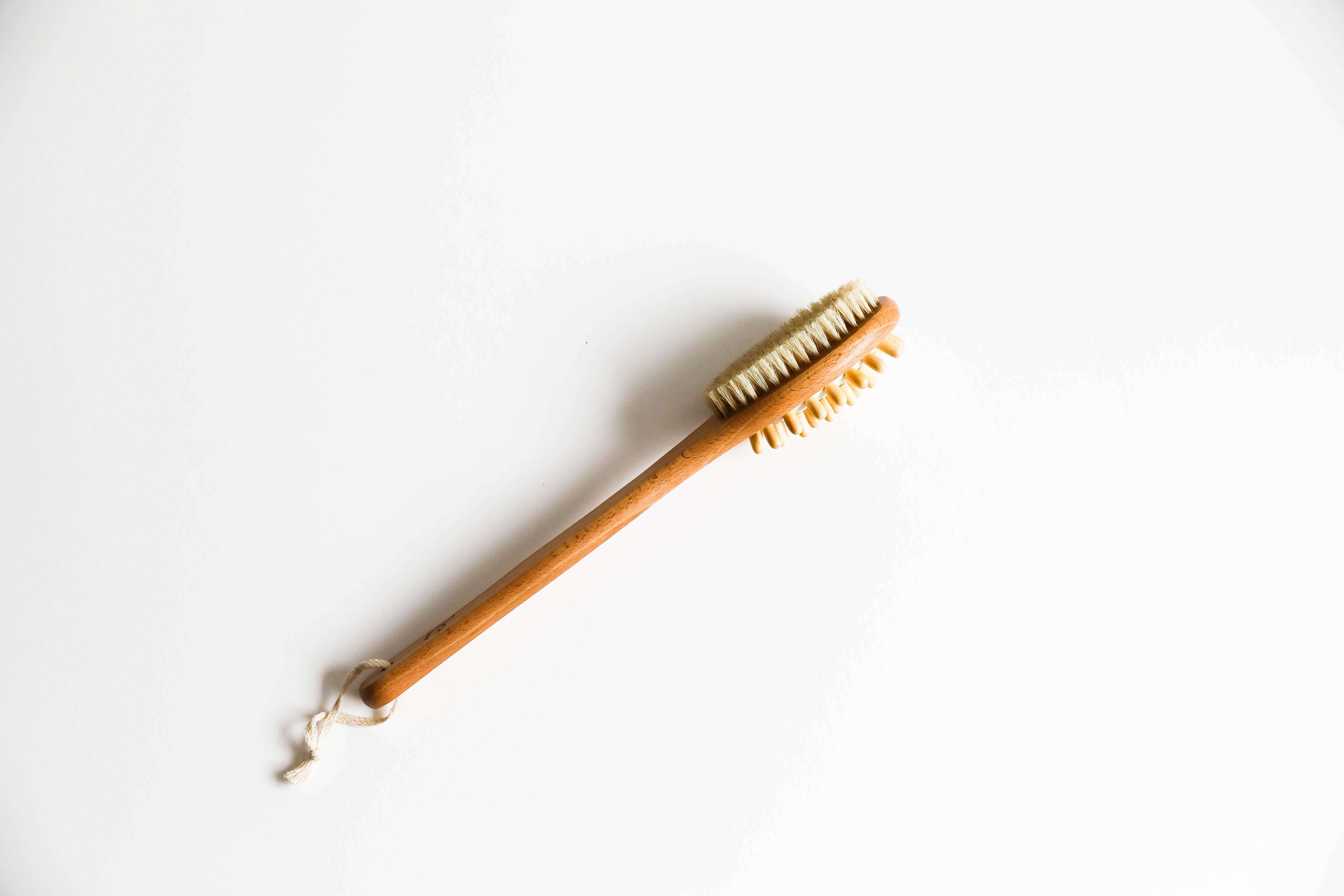 Dry Body Brush (long handle)