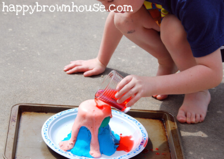 Make Your Own Volcano Experiment
