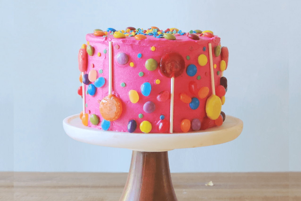 All-Natural Candy Cake Kit from Poppikit