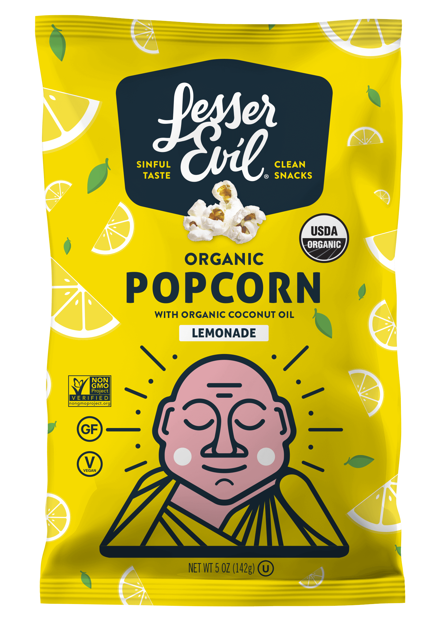 Lesser Evil Organic Popcorn