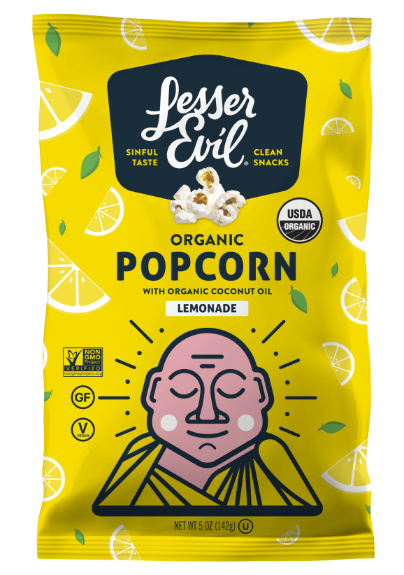 Lesser Evil Organic Popcorn