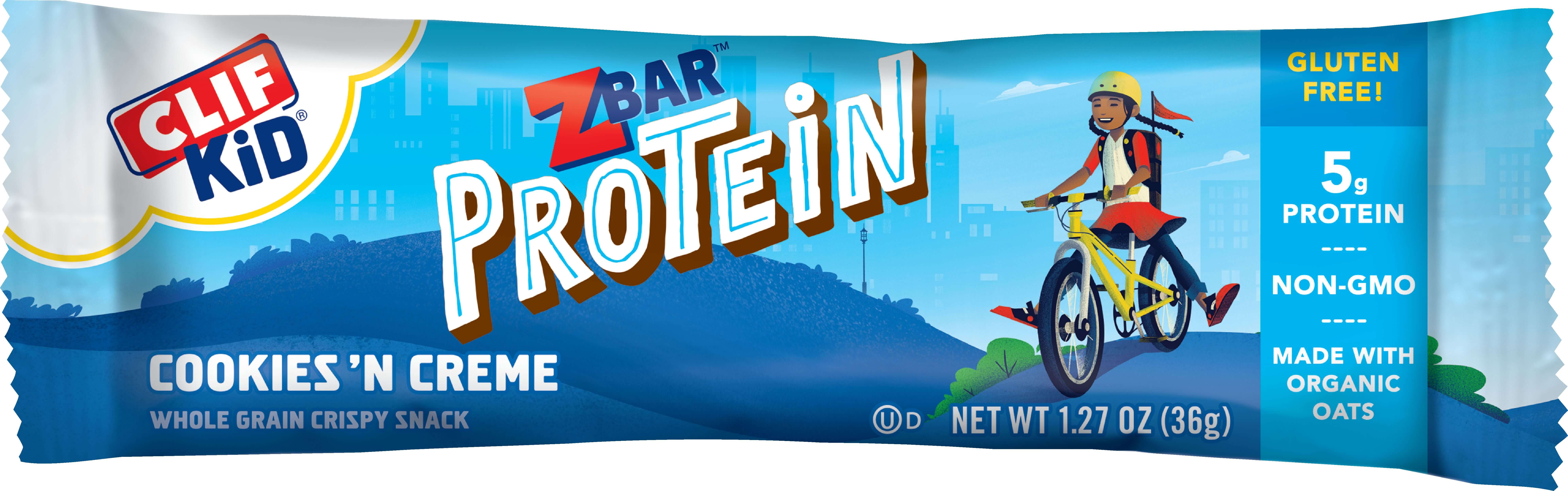 Best Bar for Active Kids: Kid Zbar Protein Cookies 'n Creme 