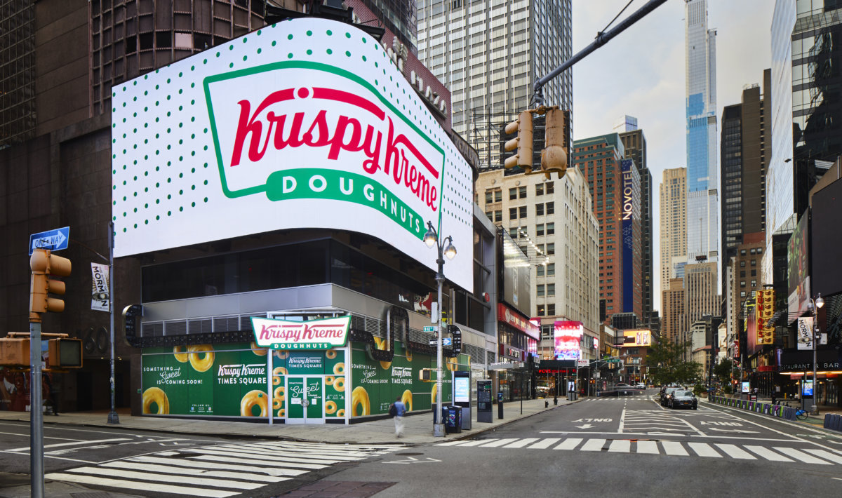 Krispy Kreme Flagship Store in Times Square Is Now Open