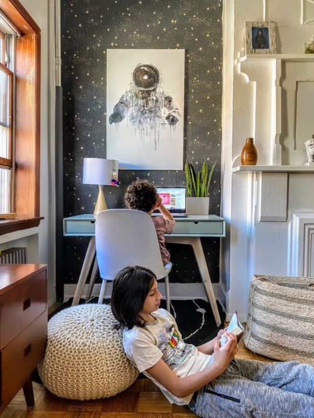 homeschool nook 