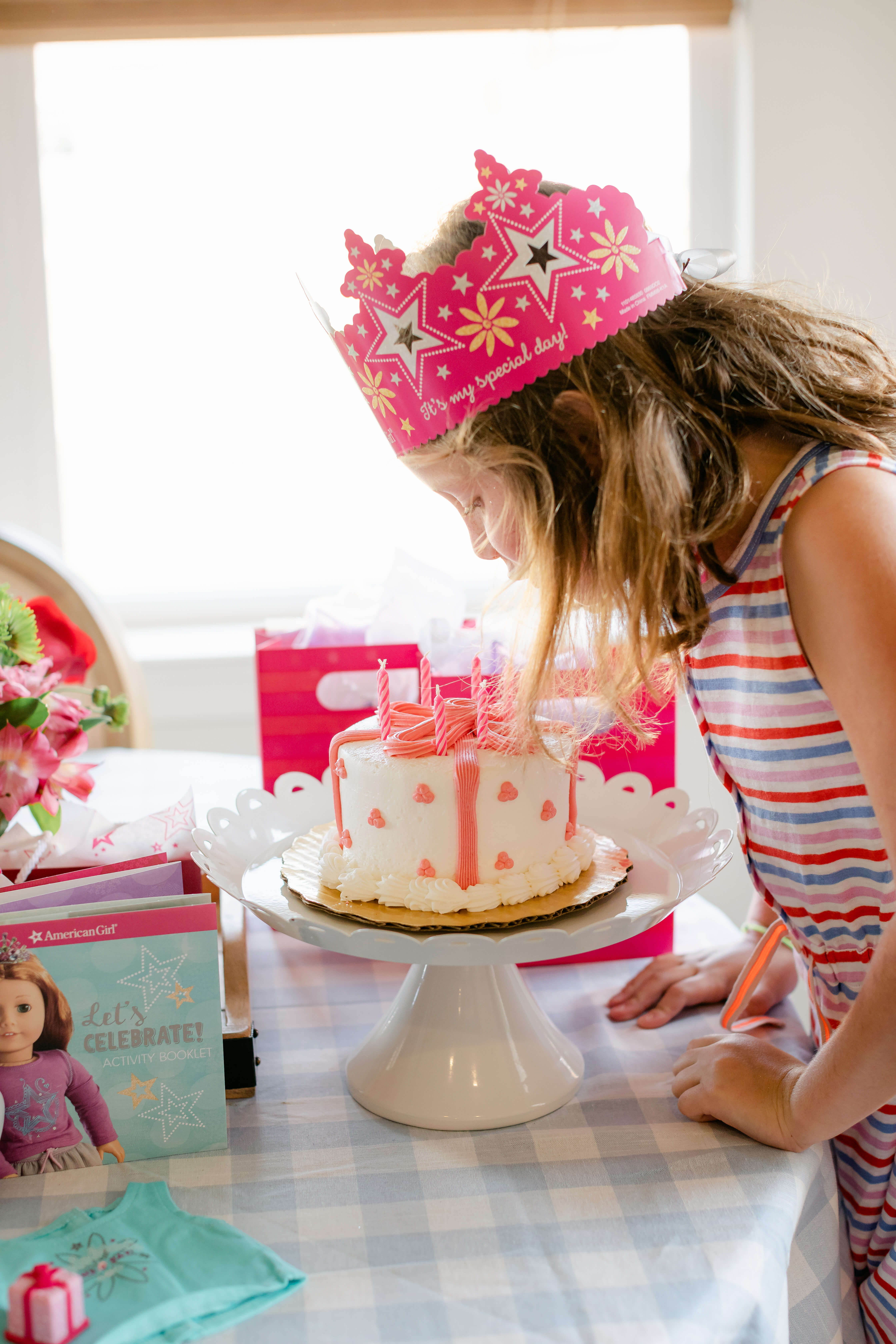 American Girl Take-Home Kit – Girl with Cake 1