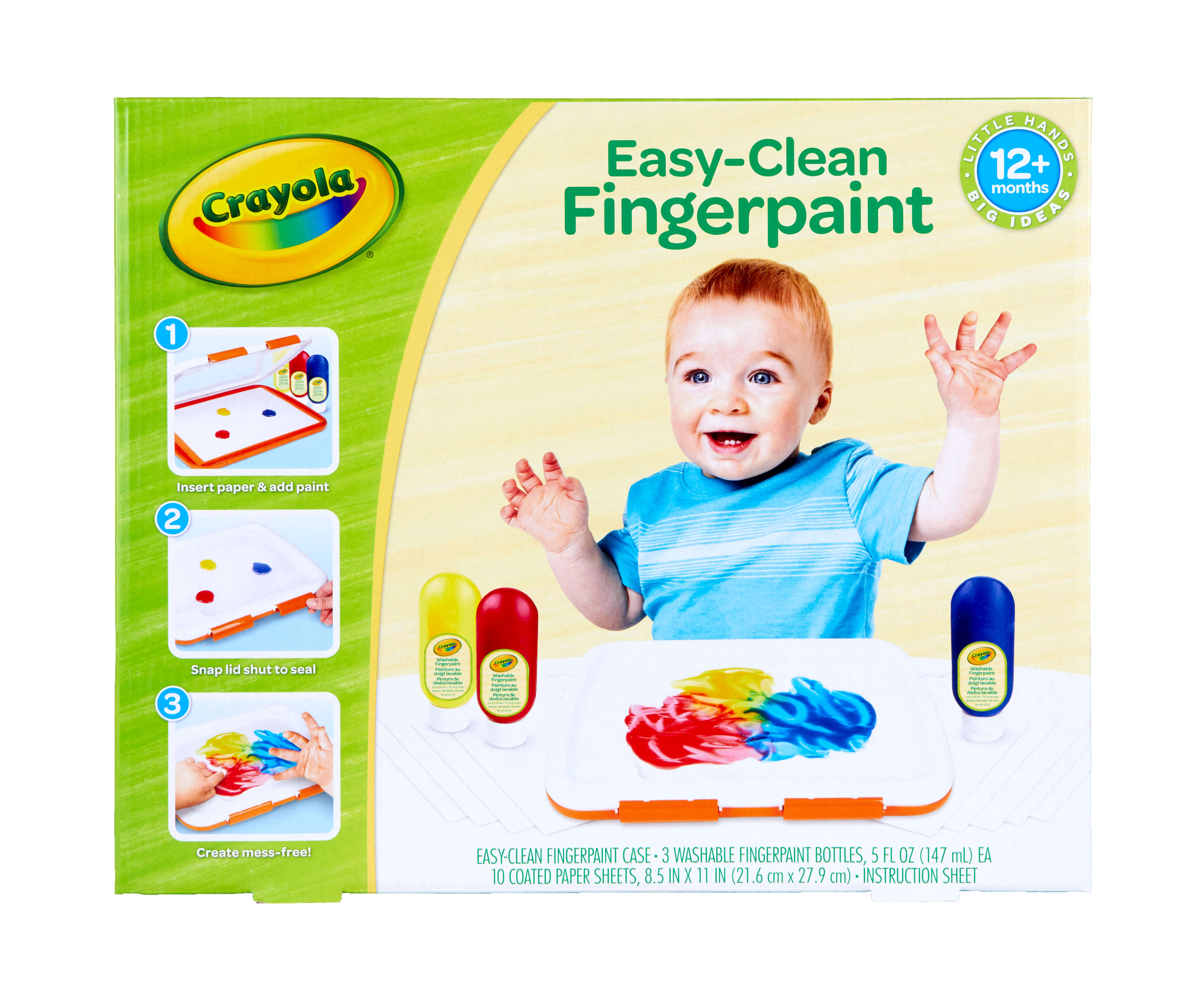 Crayola Easy-Clean Finger Paint Station