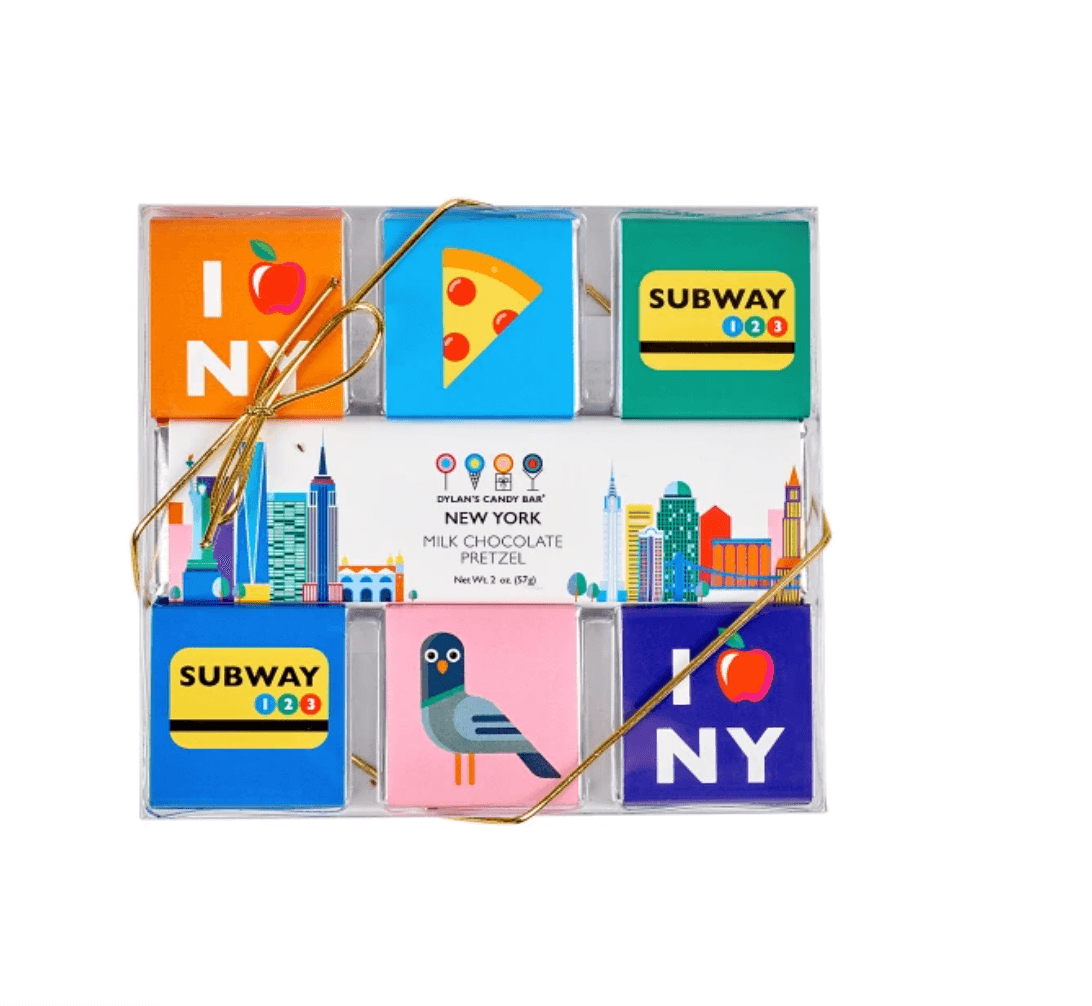 New York Chocolate Squares & Bar Gift Set