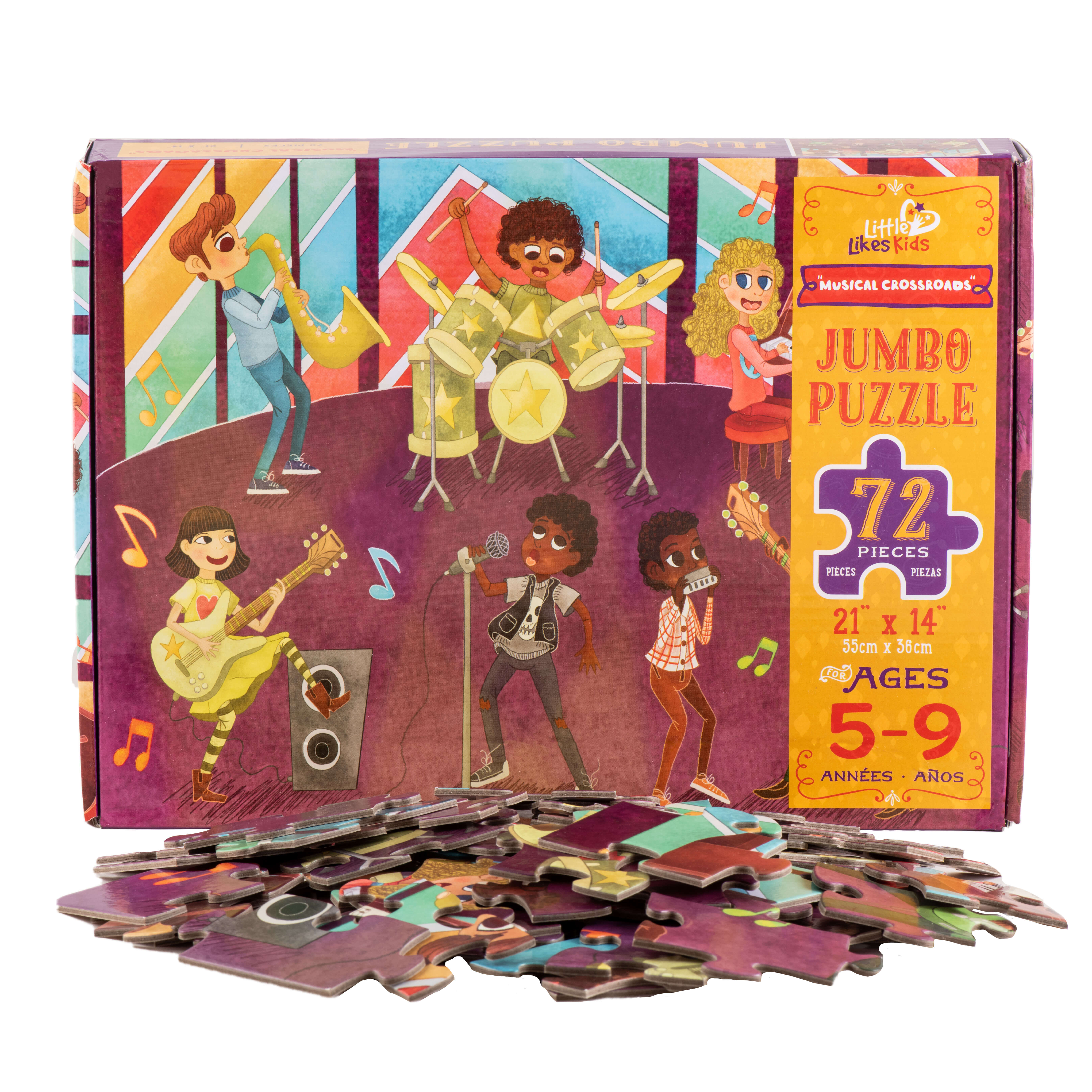 Little Likes Kids - Musical Crossroads Jumbo Puzzle