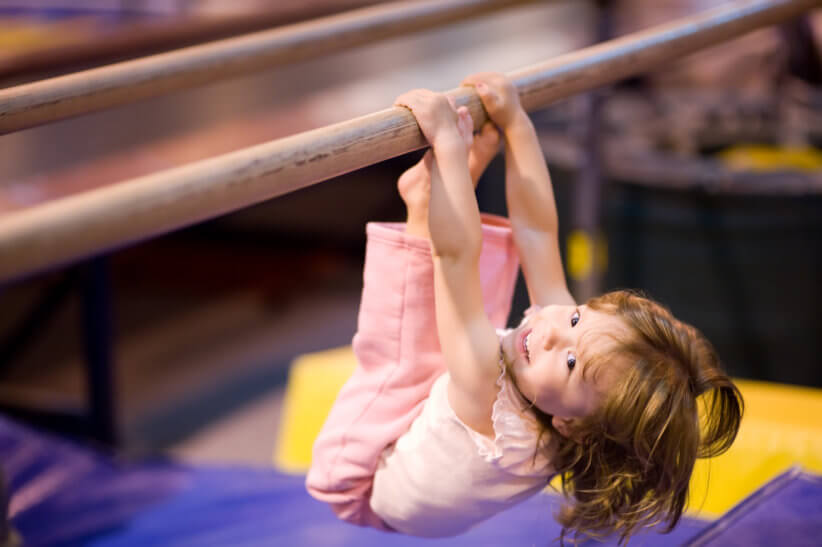 Gymnastics class for kids