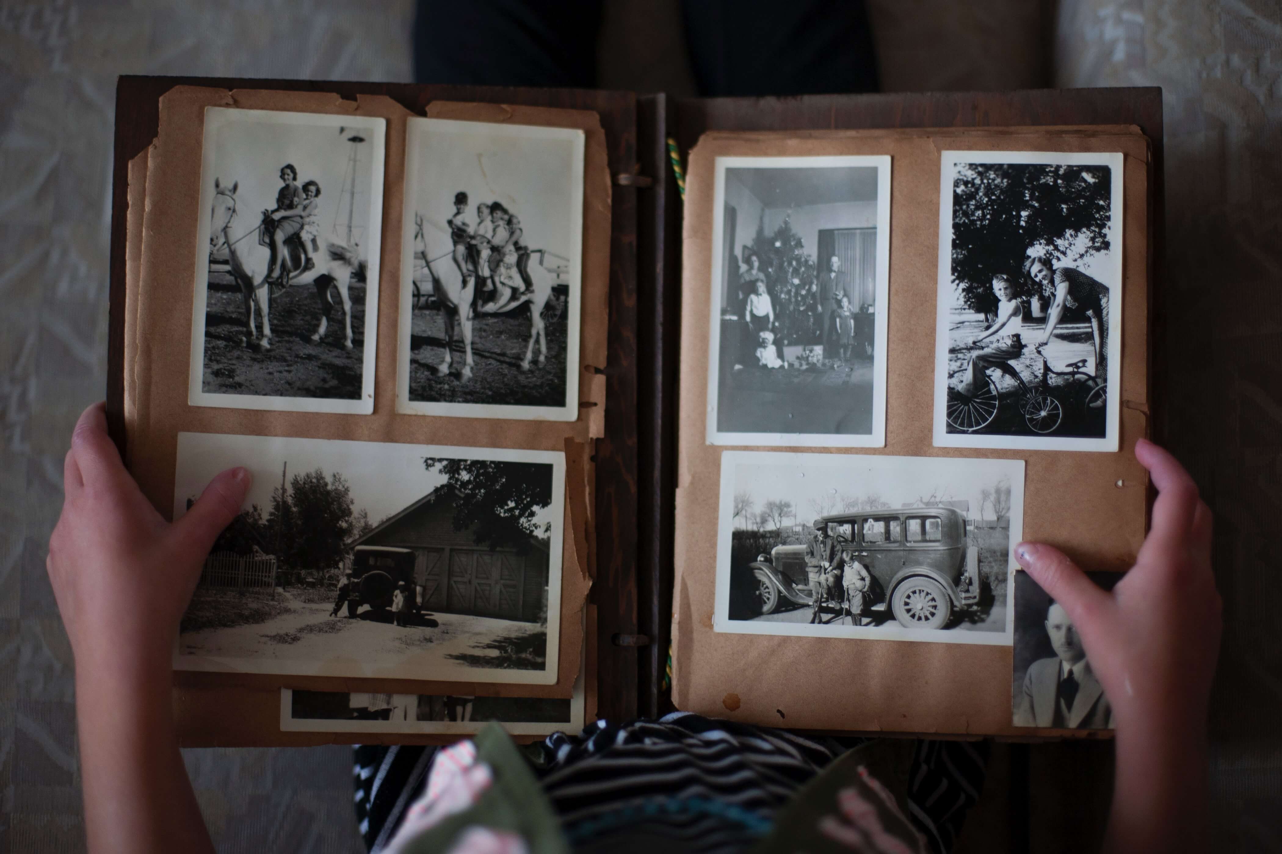a book of photos