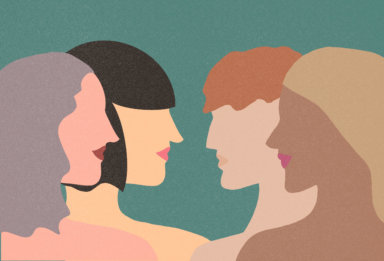 Funky and empower women illustrations