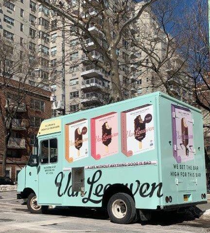 The Van Leeuwen ice cream truck