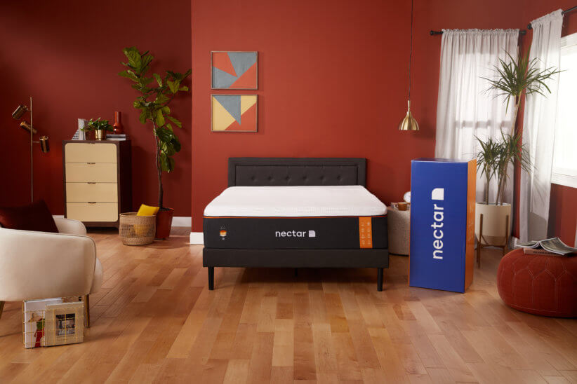 Nectar Premier Copper Memory Foam Mattress Lifestyle 2