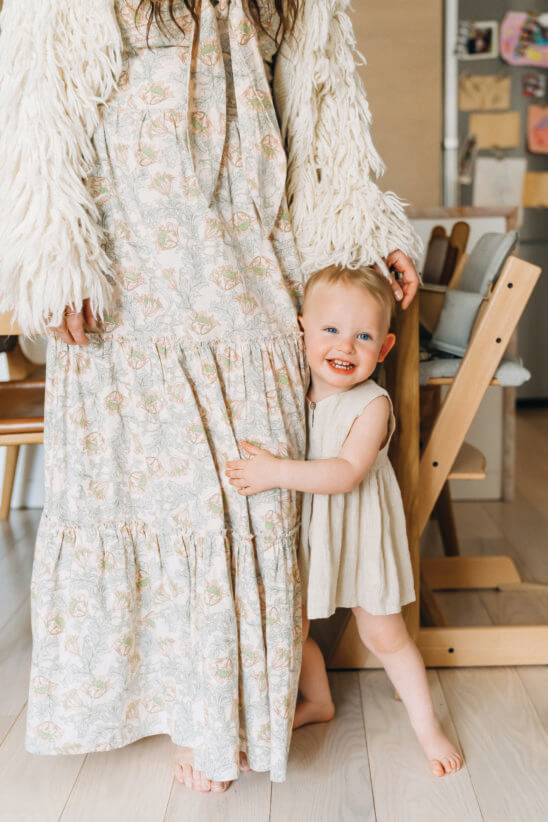 Jenny Greenstein and daughter Bloom