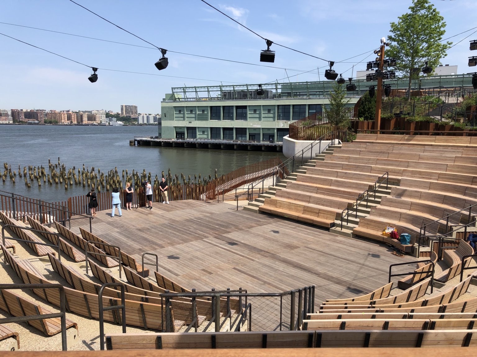 NYC’s Little Island at Pier 55 is now open along the Hudson River