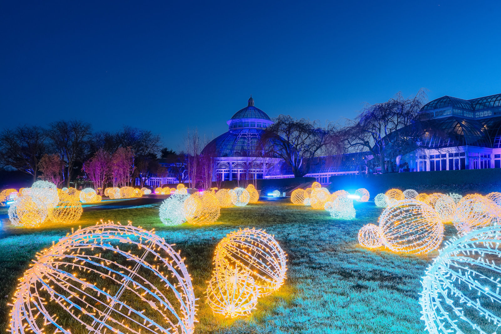 Holiday Train Show And GLOW