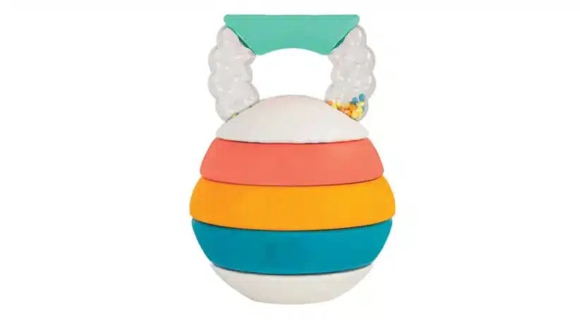 Bebe Fuerte Stack & Count Kettlebell Activity Toy