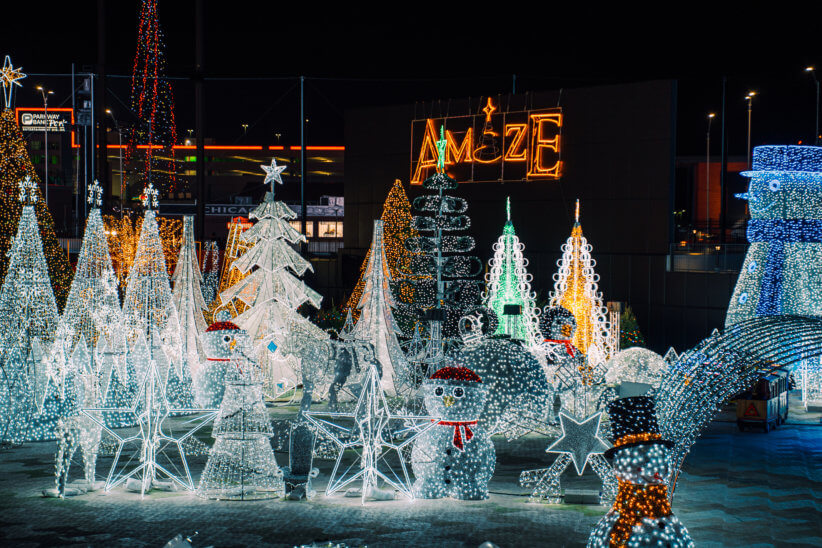 Amaze Light Festival Sparkles at Citi Field