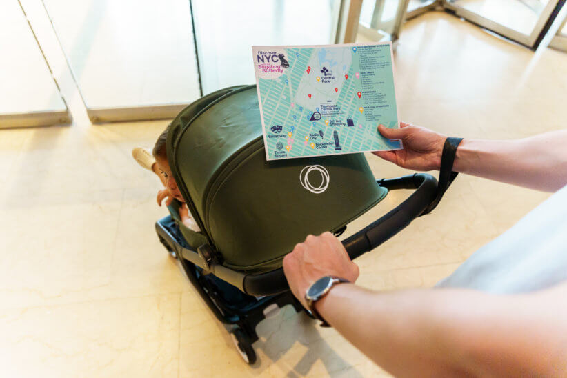 “Check in, Check out Bugaboo” Stroller Service x Thompson Central Park New York