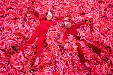 Celebrate Pinkmas at the Museum of Ice Cream