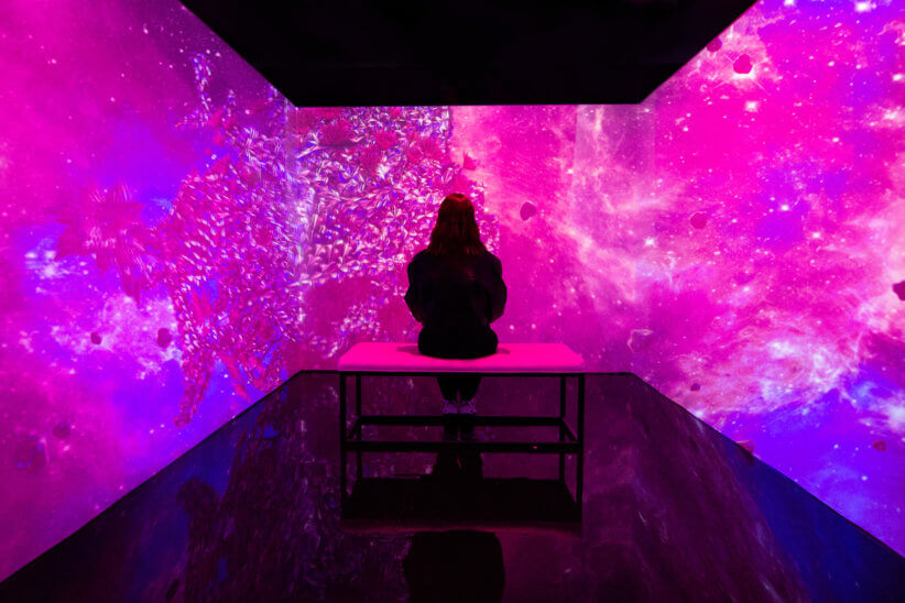 Experience the MAGENTAVERSE at ARTECHOUSE
