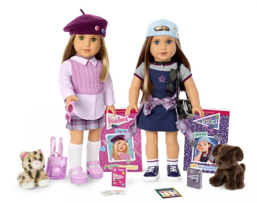 Party Like It's 1999 with American Girl's First-Ever Twin Characters