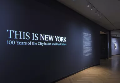 A Love Letter to NYC in Pop Culture at the Museum of the City of New York (MCNY)