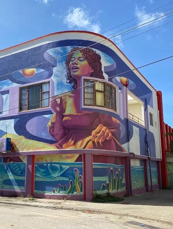 Mural in San Nicolas, Aruba