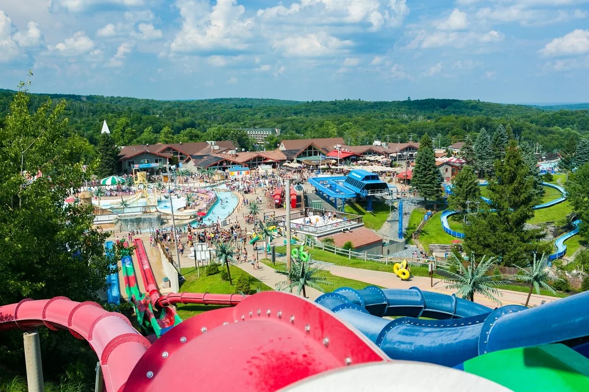 The kids had a blast - Picture of Camelback Resort, Tannersville