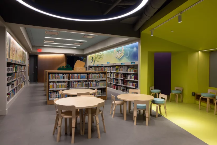 New Brower Park Library Opens Inside Brooklyn Children’s Museum 
