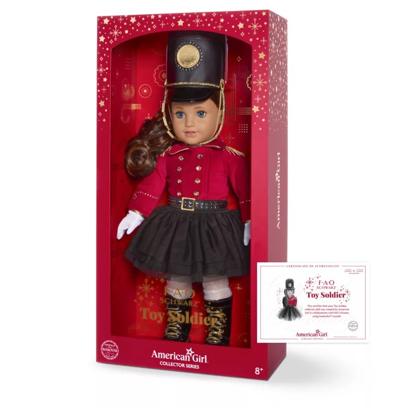 American Girl Debuts Limited Edition American Girl x FAO Schwarz 2023 Toy Soldier Doll 