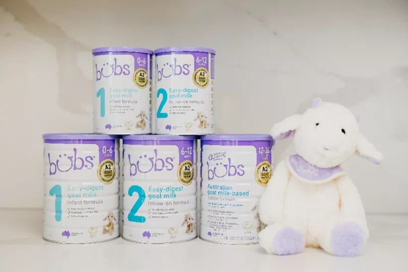 Bubs Goat Milk Baby Formula