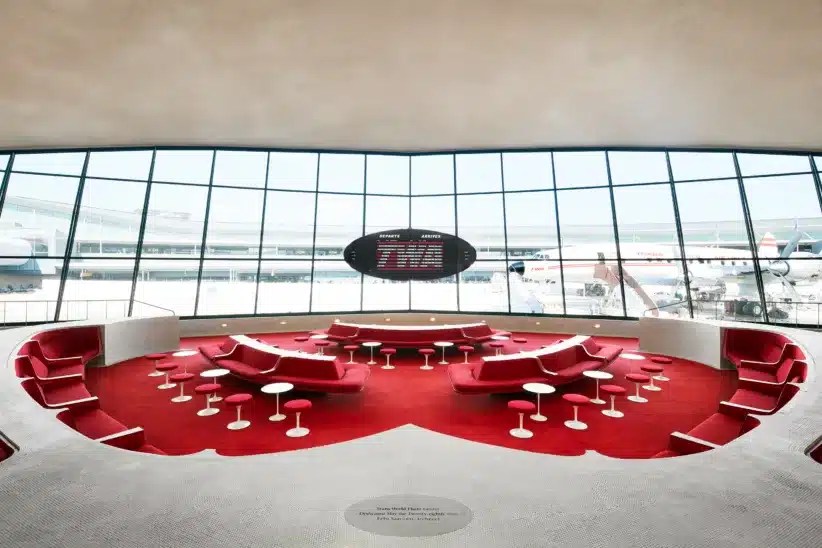 Stay at the TWA Hotel at Terminal 5 at JFK airport