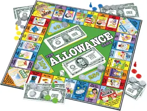 Allowance board game; The Allowance Game