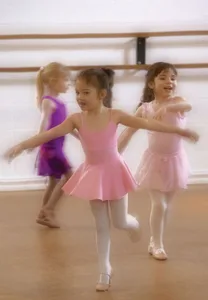 American School of Ballet; child ballerinas; little girls doing ballet