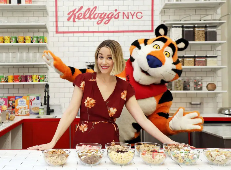 lauren conrad and tony the tiger