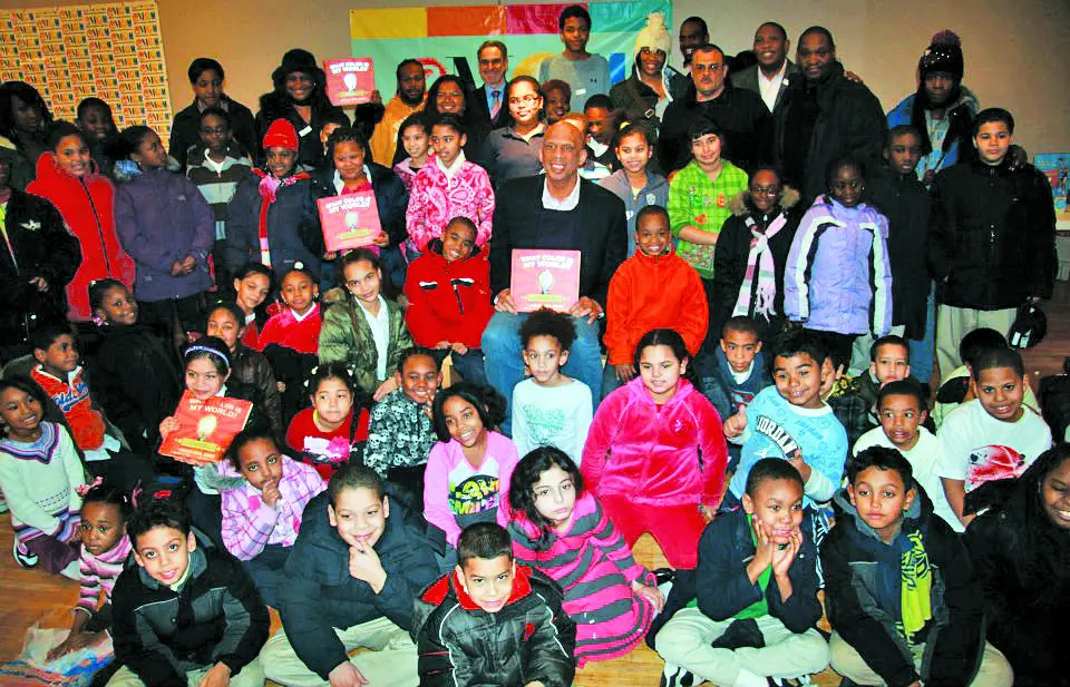 kareem abdul jabbar at the children's museum of manhattan