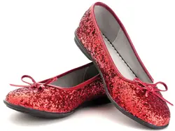 Dorothy's ruby slippers; The Wizard of Oz