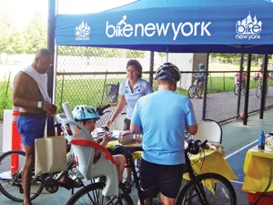 Bike New York Pedal Stop in Brooklyn