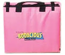 bodacious beach blanket in pink