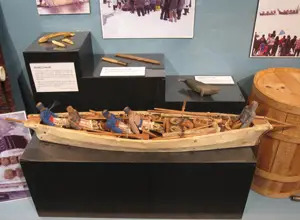 Cold Spring Harbor Whaling Museum exhibit