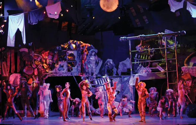 Cats the musical on broadway
