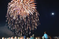 fireworks; long beach; long island; july 4; independence day; fourth of july