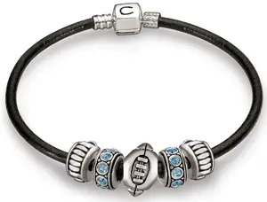 Chamilla bracelet with football charm